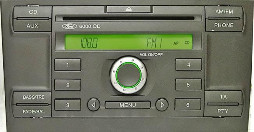Ford 6000 CD 5000 C Naprawa brak głosu Radio PHU