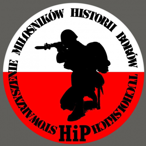 Oficjalne logo Stowarzyszenia Miłośników Historii Borów Tucholskich "HISTORIA I PAMIĘĆ".