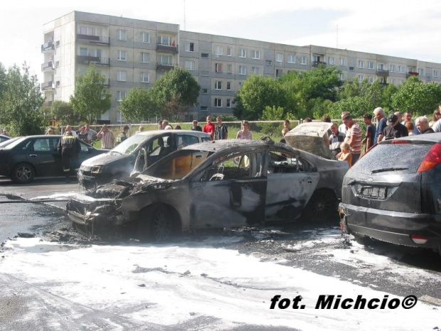 14.08.2008r. - Pożar samochodu #straż