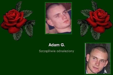 #Aktualności #Fiedziuszko #mężczyzna #odnalezieni #OdnalezionySzczęśliwie #PomocnaDłoń #PortalNaszaKlasa #SprawaWyjaśniona #SzczęśliwieOdnaleziony #AdamG