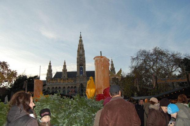 Wiedeń- Jarmark Świąteczny 5.12.2009