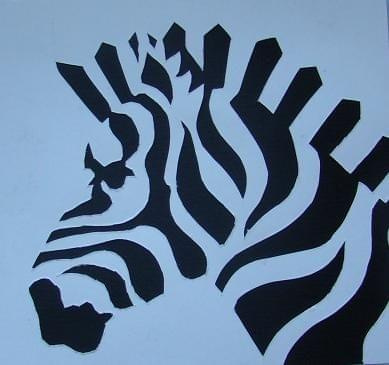 Zebra (wycinanka)