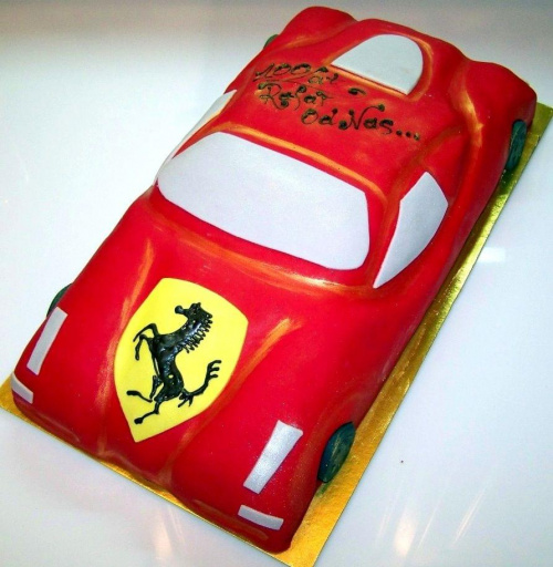 Ferrari....(5kg) #tort #ferrari #urodziny #pankiewicz