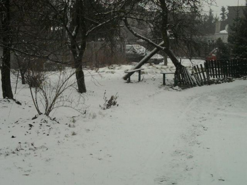 Po opadach śniegu 09.01.2010