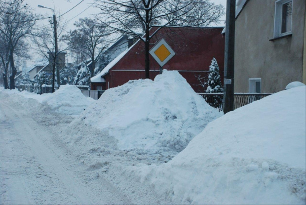 Ostrów zimą 2010