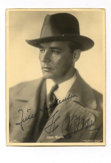 Igo Sym, aktor ( 1896-1941 )
