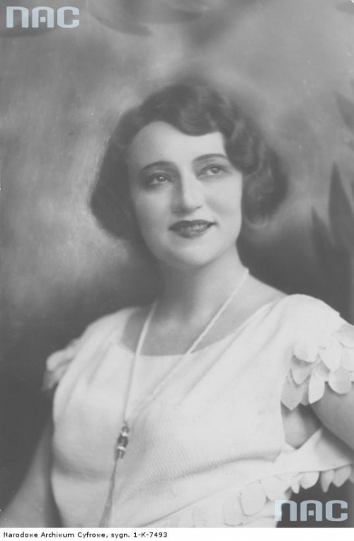 Janina Biesiadecka, aktorka_1933 r.
