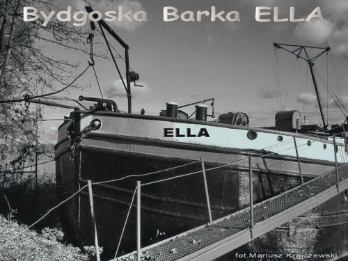 Bydgoska barka ELLA,rok budowy 1929. #barki #BydgoskiWęzełWodny #bydgoszcz #BydgoskiWodniak #ŻeglugaŚródlądowa
