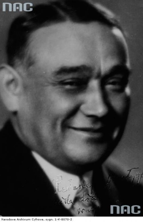 Stefan Jaracz, aktor, reżyser, dyrektor Teatru " Ateneum ". Warszawa_1935 r.