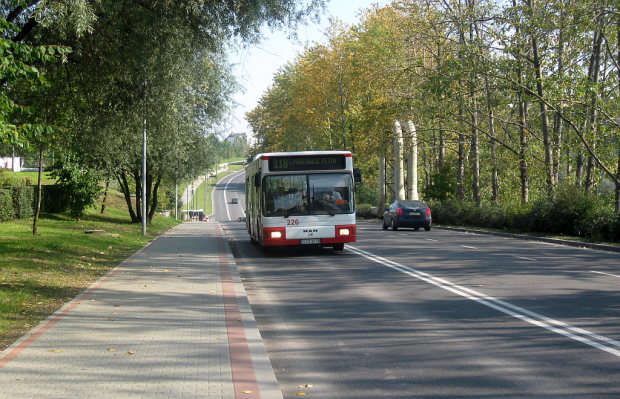 MAN NL262 #226 (PKM Jastrzębie), Jastrzębie Zdrój, ul. Armii Krajowej.