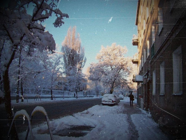 Kiedyś to były zimy...2010r #Zima #Warszawa #Mokotów #śnieg