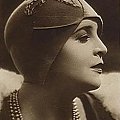 Maria Gorczyńska, aktorka, zdjęcie z filmu " Przedwiośnie "_1928 r.