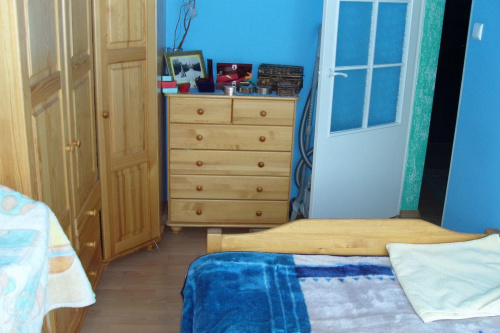 sypialnia - z prawej przejście do przedpokoju #Człuchów #czluchow #mieszkanie #piastowskie #sprzedaż #mieszkania