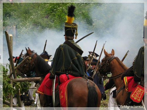 19 czerwca 2010 r. pod Twierdzą Srebrna Góra -inscenizacja historyczna. 200 żołnierzy z epoki napoleońskiej odtwarza bitwę z roku 1807.