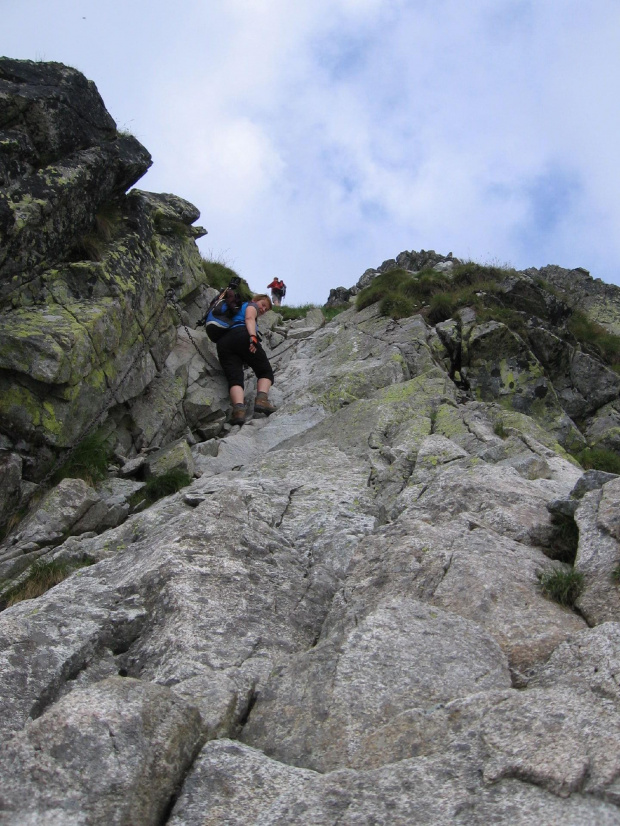 Na Kołową Przełęcz #Góry #Tatry #JagnięcySzczyt