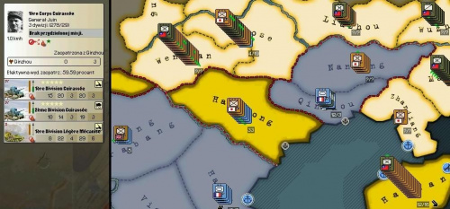 i stało się... 21.XI.1943 siły japońsko-chińskie odcięły I. Korpus Pancerny - najwartościowsze dywizje Francji