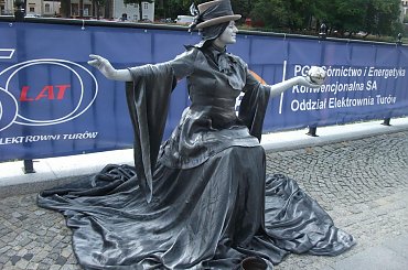 "Dama z kulą" :) #Zgorzelec #Jakuby2012r