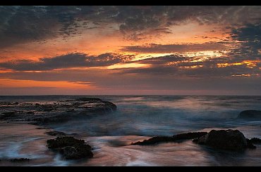 plaza Bilgola #chmury #ocean #poranek #przyroda #woda #WschódSłońca