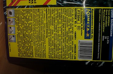 #fajerwerki #jorge #kometa #wyrzutnie