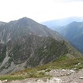 Mała Bystra i Bystra Dolina ze szczytu Bystrej #Góry #Tatry