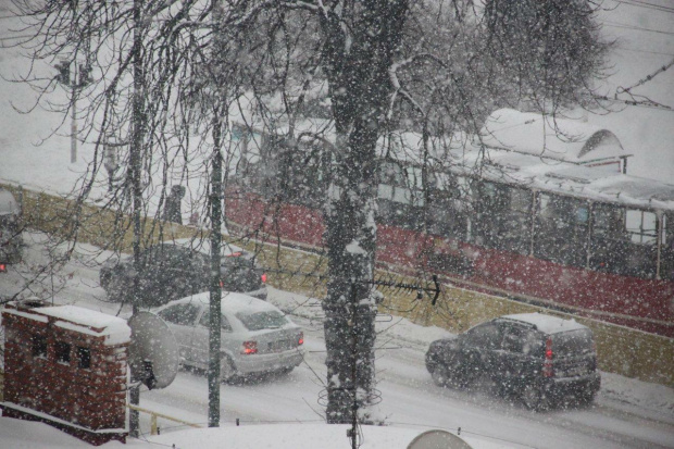 ŚNIEŻYCA NA GÓRNYM ŚLĄSKU 14 stycznia 2013