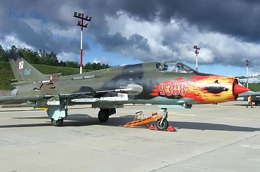 Piknik lotniczy Mirosławiec 30.08.2008, Su - 22M4 #Mirosławiec #lotnictwo #samoloty #PokazyLotnicze #AirShow