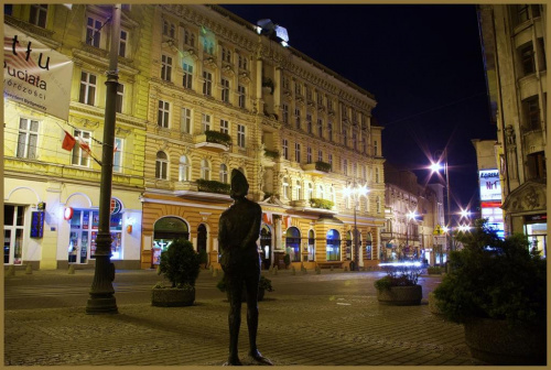 bydgoszcz nocą - hotel pod orłem - gdańska #bydgoszcz