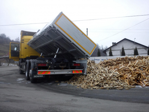 #Scania #R420 #wywrotka #drewna #DrewnoOpałowe #zrzynka