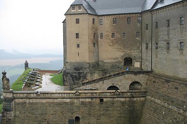 Twierdza górska Konigstein #Saksonia #twierdza