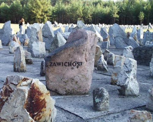 Kamień zawichojski -Treblinka
