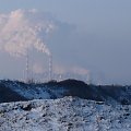 Elektrownia w Rogowcu (Bełchatów) widziana z Góry Kamieńskiej (400m) #Elektrownia #Bełchatów #Rogowiec #kominy #kopalnia #widok #Kamieńsk