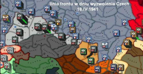 front 18.IV.1941, w dniu wyzwolenia Czech