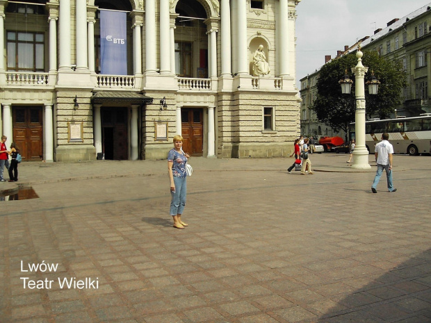 Lwów - Stare Miasto.
Teatr Wielki.