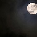 Księżyc #księżyc #niebo #noc #pełnia #olympus