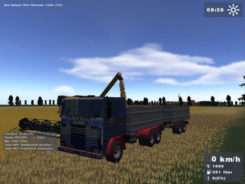 Scania 143 #Scania #LandwirtschaftsSimulator2008