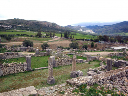 Volubilis - starożytne rzymskie miasto #Maroko #Volubilis