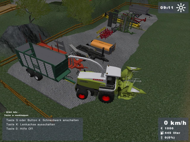 Claas Jaguar 870 #ClaasJaguar870 #Claas #LandwirtschaftsSimulator2008 #Landwirtschafts #Simulator