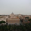 Widok z zamku św. Anioła na Bazylikę. #bazylika #Rzym #Watykan #panorama