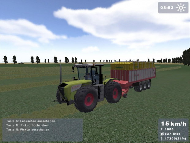 Claas Xerion #ClaasXerion #Claas #LandwirtschaftsSimulator2008 #Landwirtschafts #Simulator