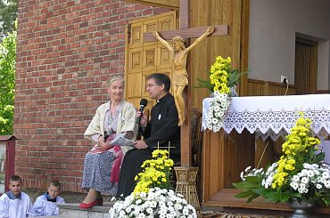 Foto Nicewicz  I Wojewódzkie Biegi Pokoju Im. Sługi Bożego Jana Pawła II. Msza Św. w Kościele Najświętszego Serca Jezusowego w Koźle gmina Kolno w dniu 03-06 -2006r #Nicewicz #Parafa #Najświętszego #Serca #Jezusowego #WKoźle #powiat