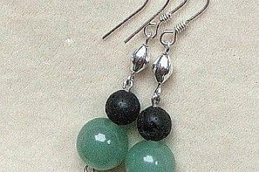 #biżuteria #moda #uroda #kobieta #piórka #minerały #srebro #kolczyki #bigle #dziewczyna