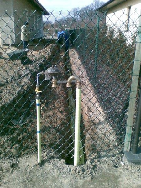 Marzec - 2009 - instalacja gazowa - .. tylko podpiąć licznik ;) #Kornelia